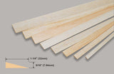 Balsa T.Edge 5/16x1-1/4x36 Inch/7.94x32