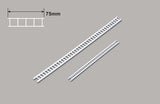 Plastruct N Ladder x 75mm 90671 Plastic Ladders 2mm scale 90mm length x 2