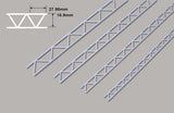 Plastic Open Web Truss Section 15.90mm x 305mm 2 pieces