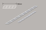 Plastruct Styrene N Scale 1/200 Stair Rail x 92mm