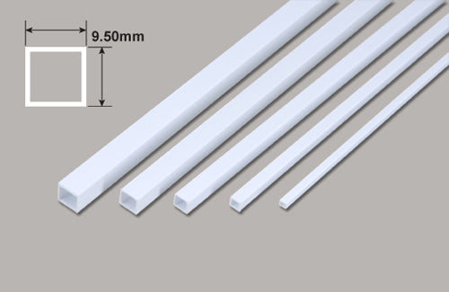 Square Tubing - 9.50 x 9.50 x 375mm