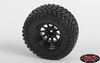 OEM Stamped Steel 1.9 Inch Beadlock Wheels BLACK RC4WD Z-W0210 6 Lug Hex Mount