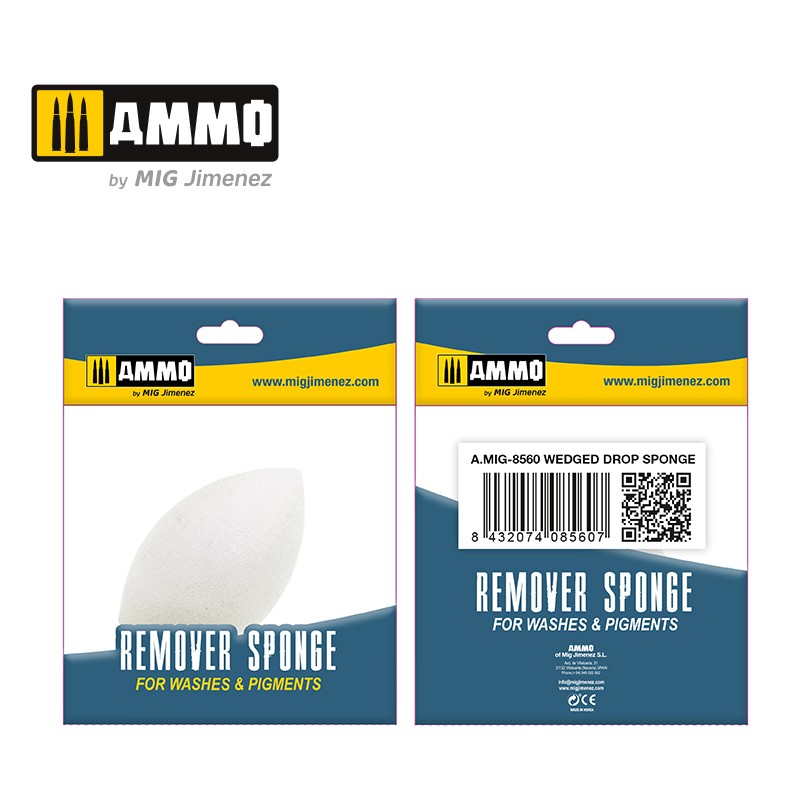 AMMO WEDGED DROP REMOVER SPONGE