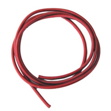 1mm Soft Silicone wire 1m Red 18AWG - SKU 1218