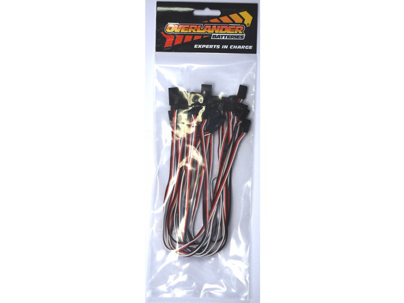 Futaba Type 300 mm Heavy Duty Extension Lead - pack 12