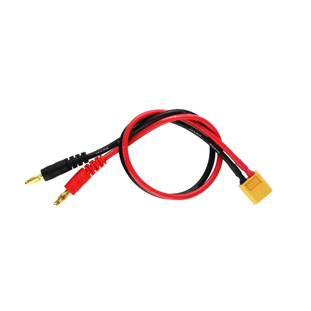 XT60 Charge Lead with 4 MM Banana Plugs