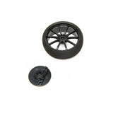 Large Wheel - Black DX5Pro 6R 5C