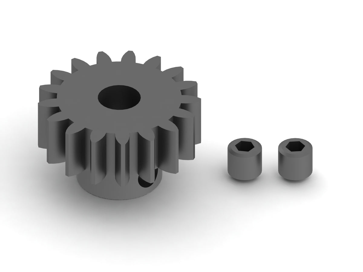 Steel Pinion Gear 17T Mod1 5mm