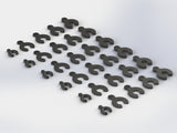 Composite Spacer Set Nero