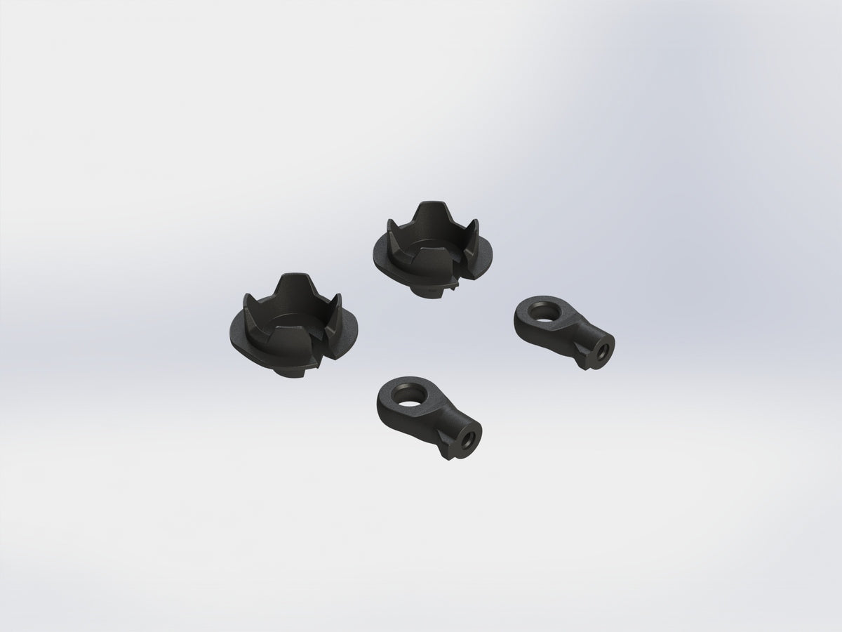 Shock Rod End Set HD