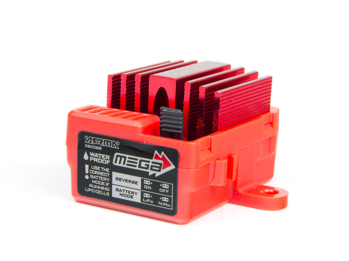 Mega 12T Brushed ESC (Red)