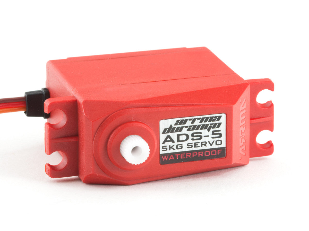 ADS-5 V2 4.5kg Waterproof Servo Red - Bagged - AS NEW - Includes Servo Saver