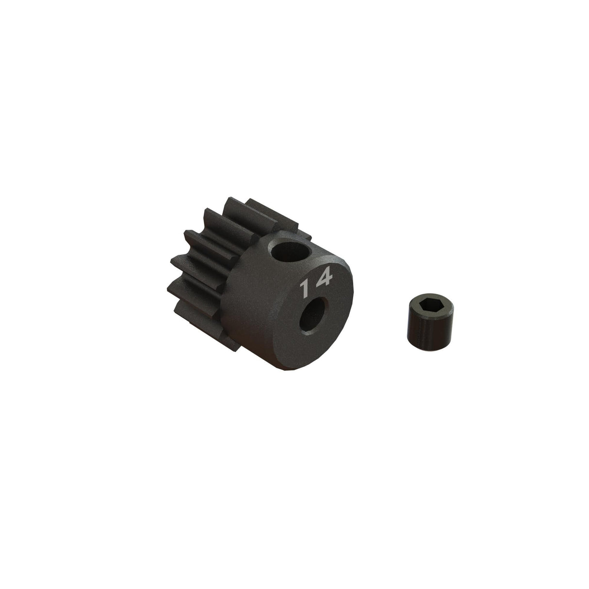 14T 0.8Mod 1/8 Bore CNC Steel Pinion Gear