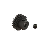 20T 0.8Mod 1/8 Bore CNC Steel Pinion Gear