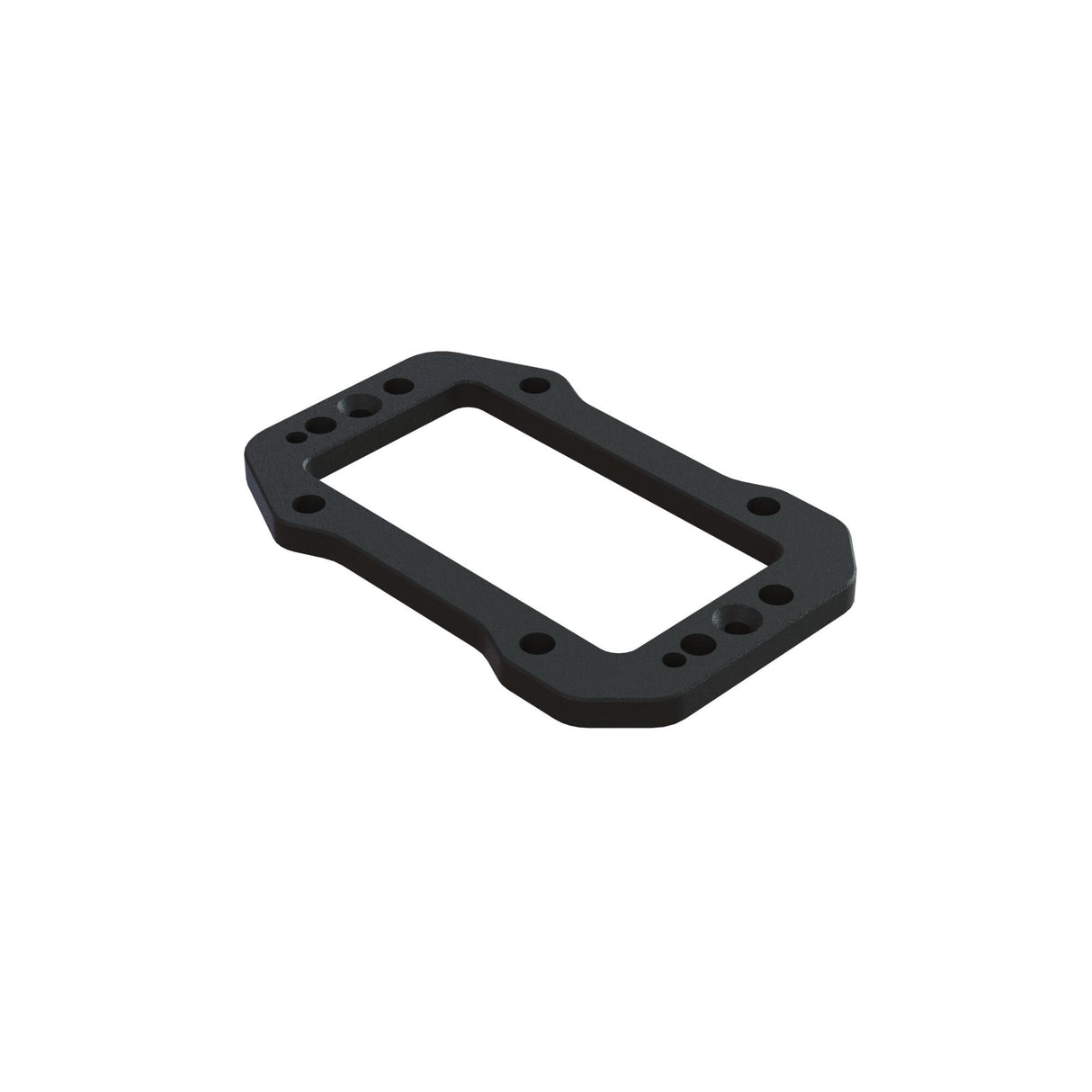 Aluminum Servo Mount Plate Black