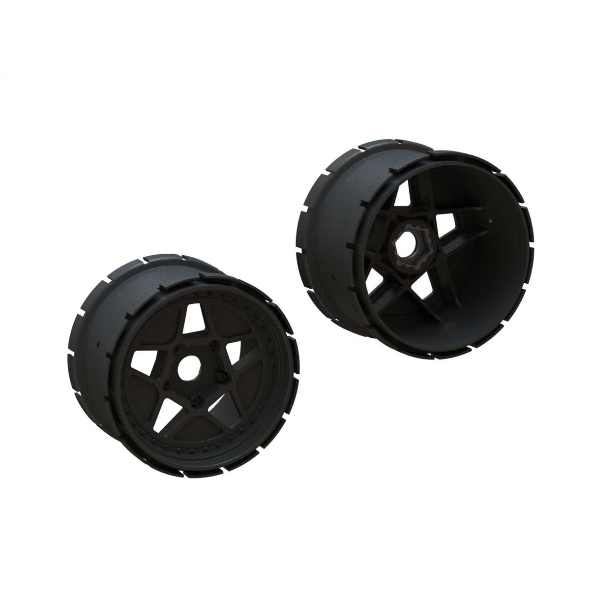 MT Wheel 4.9in 24mm Hex (1pr)