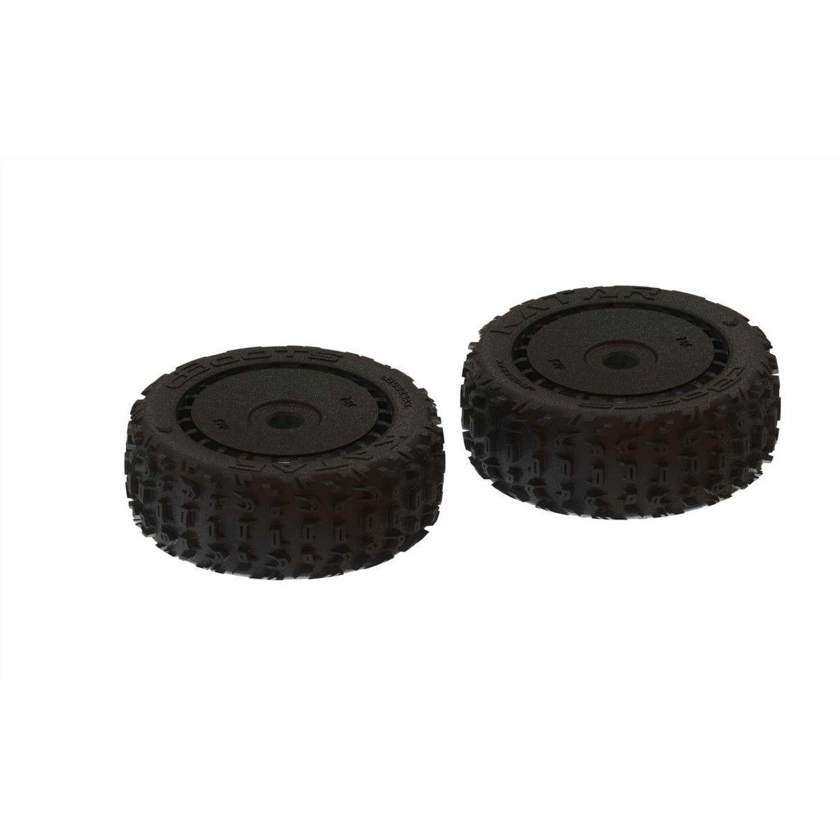 dBoots Katar B 6S Tire Set Black - Pair