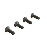 Flat Head Hex Machine Screw M5x16mm (4)