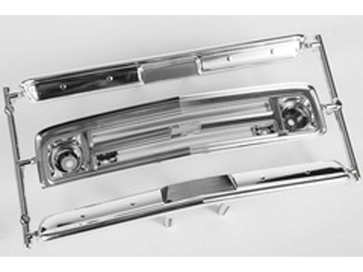 67 Chevy C/10 Grille Bumpers Chrome/Black