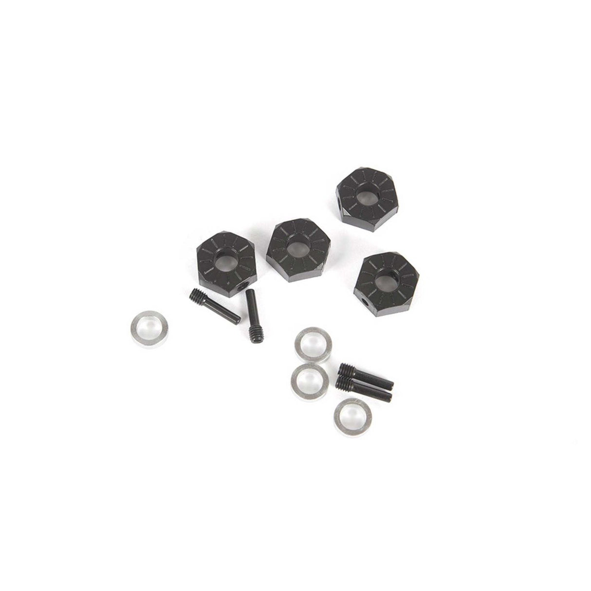 12mm Hex Screw Shaft & Spacer (4): UTB