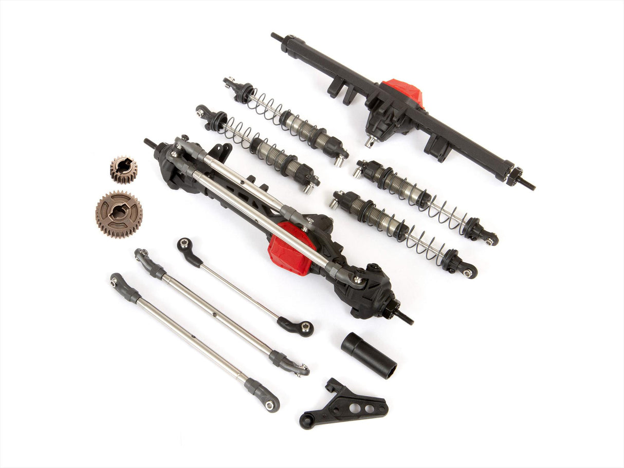 Standard Axle Conversion Kit 12.3 Inches & 13.9 Inches: SCX10 III