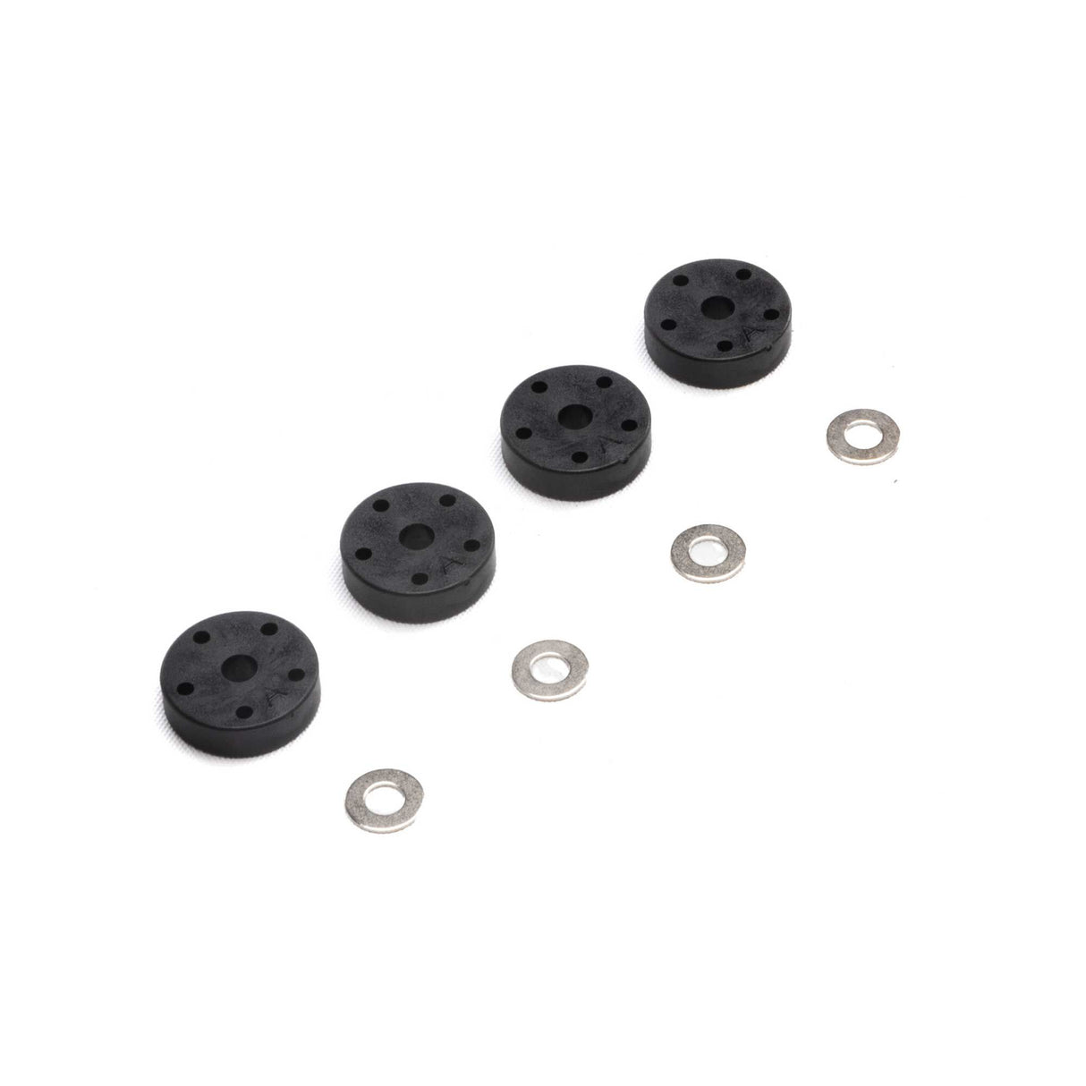 SCX6: Shock Piston & Shim Set (4)