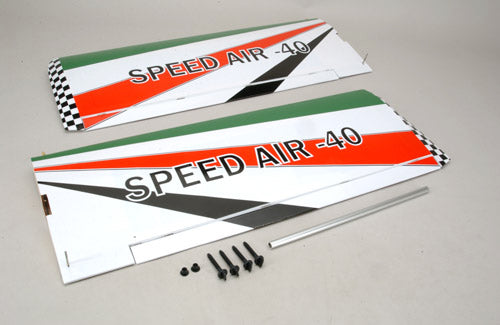 Black Horse Wing Set (Speed Air)