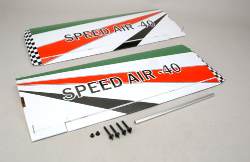 Black Horse Speed Air Wing and Tailplane Set