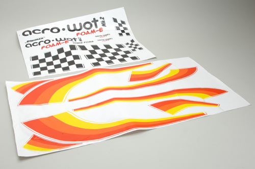 Decal Set - AcroWot Foam