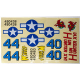 Decal Set: P-47 Thunderbolt