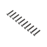 Flat Head Screws Stl BO M4 x 25mm (10)