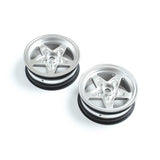 Front Wheel Satin Chrome (2): 22S Drag