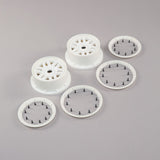 Wheel & Beadlock Set White (2): 5ive-T 2.0