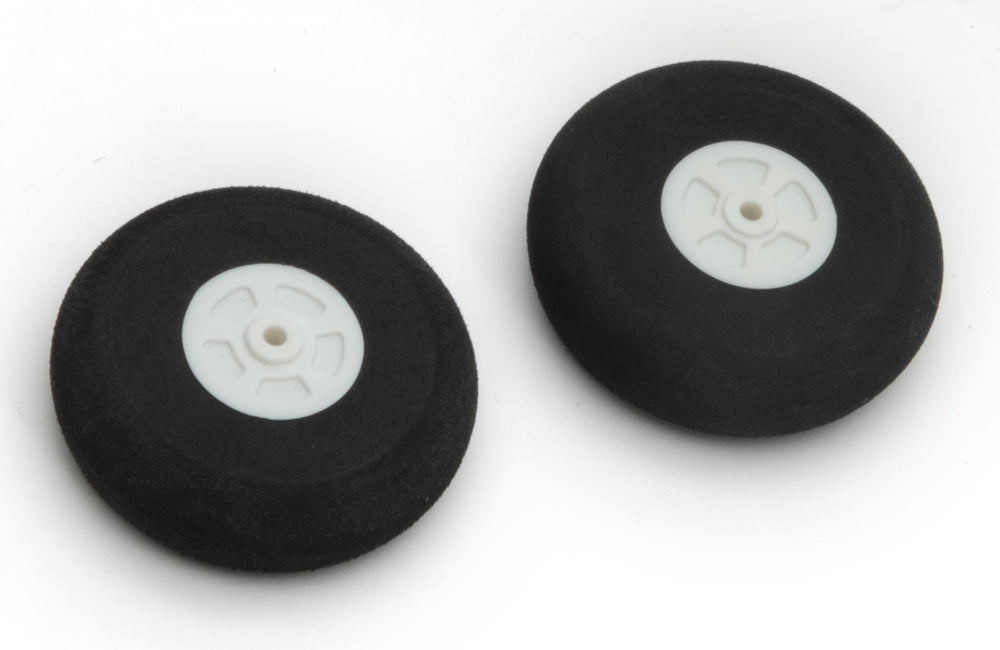 Foam wheels plastic hub 40mm (pair)