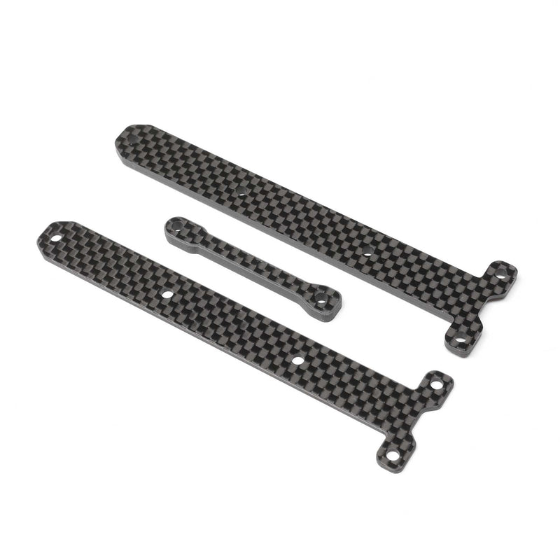 Carbon Chassis Brace Supports 1.5 & 3.5mm: 22X-4