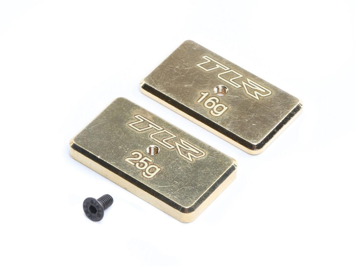 Rear Brass Weight Set 16g & 25g: 22 5.0