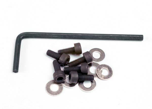 Backplate screws (3x8mm hex cap) /washers / wrench