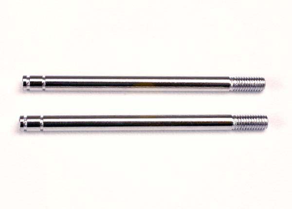 Shock shafts steel chrome finish (long) (2)