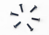 Screws 2.5x10mm countersunk machine (hex drive)