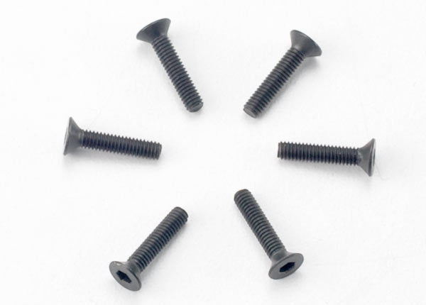 Screws 2.5x12mm countersunk machine (hex drive)