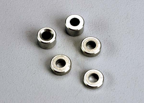 Aluminum spacers: 3x6x1.5mm (2)/ 3x6x2.5mm (1)/ 3x6x3.8mm (2