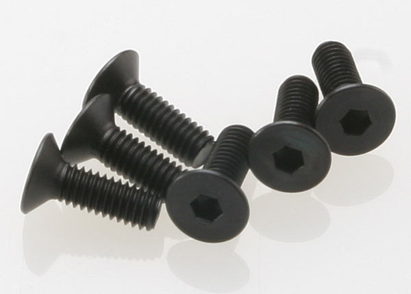 Screws 4x12mm countersunk machine (hex drive)