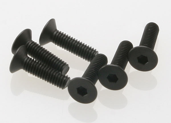 Screws 4x15mm countersunk machine (hex drive)