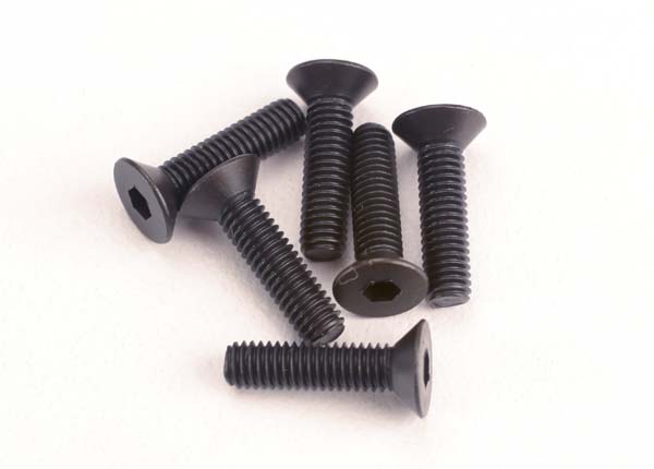 Screws 3x12mm countersunk machine  (hex drive)