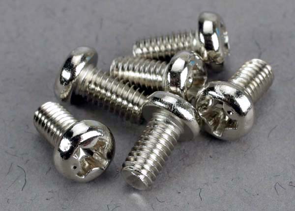 Screws 3x6mm roundhead machine