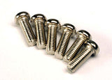 Screws 2.6x8mm roundhead machine