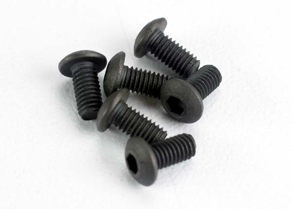 Traxxas Screws 3x6mm button-head machine (hex drive)