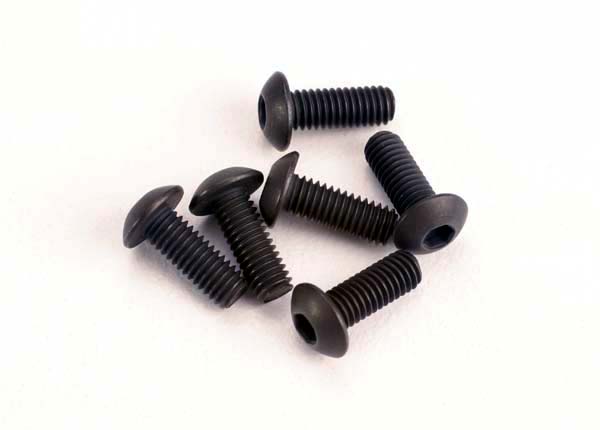 Screws 3x8mm button-head machine (hex drive)