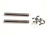 Suspension pins 26mm (kingpins) (2) w/ E-clips (4)