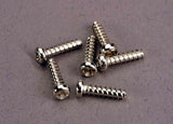 Screws 2.6x10mm roundhead self-tapping